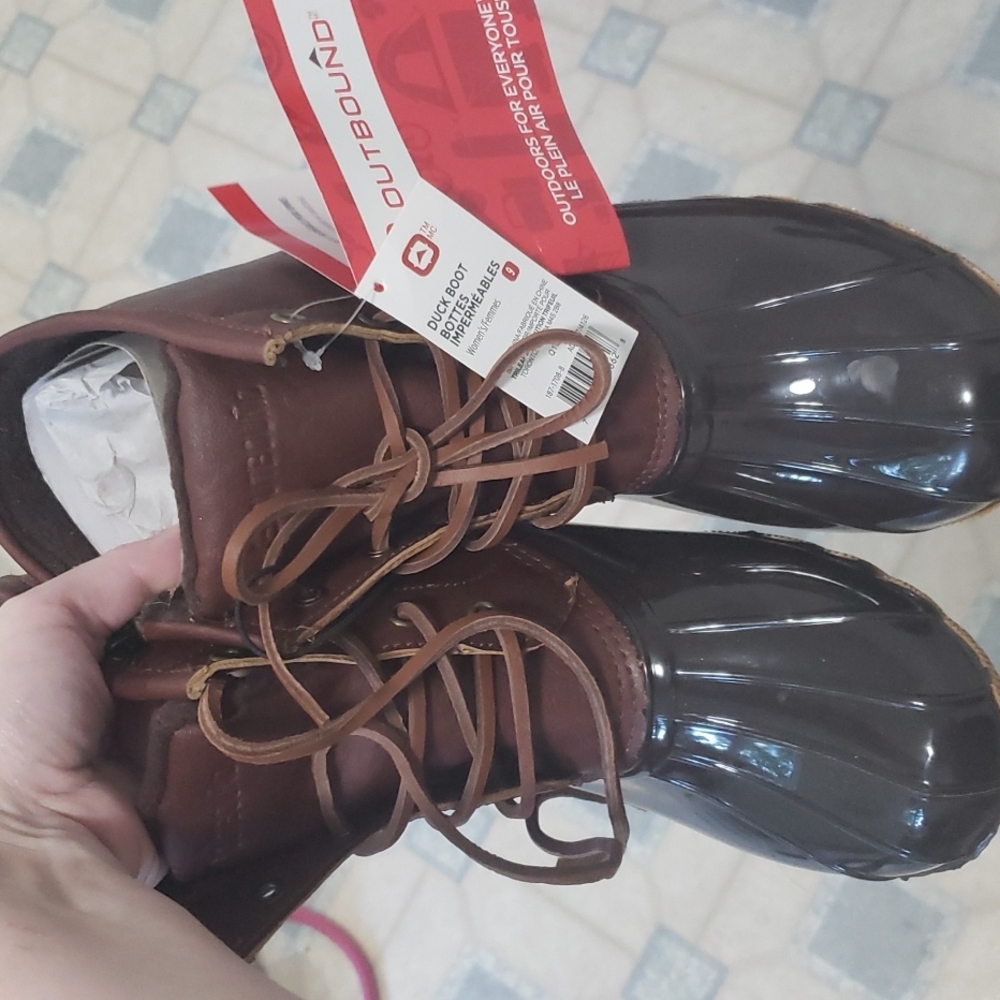 Women's waterproof duck boot